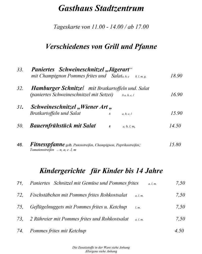 Grill und Pfanne