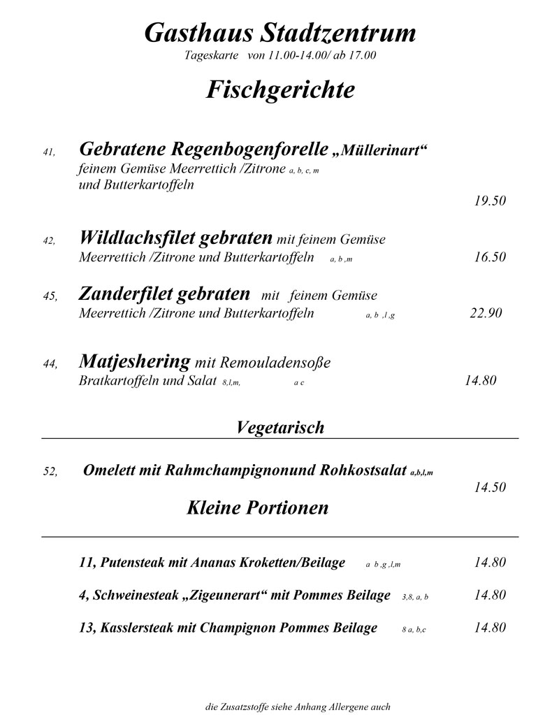 Fischkarte